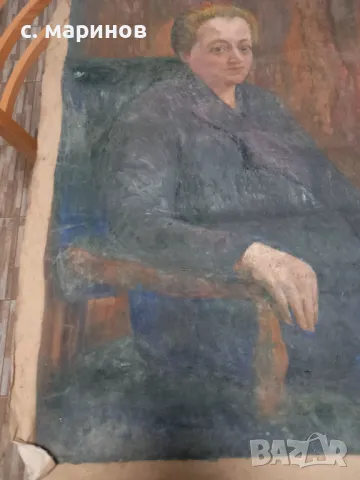 Огромна картина масло на платно , снимка 5 - Картини - 48643500