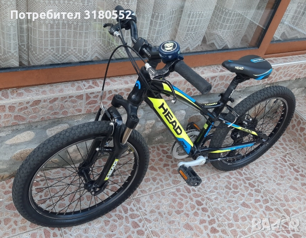 HEAD-20" алуминиев детски велосипед с амортисьори, снимка 3 - Велосипеди - 52507116
