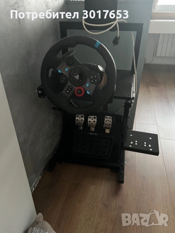 Волан със стойка Logitech g29, снимка 8 - Аксесоари - 52976879