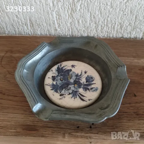 Калаен пепелник, снимка 5 - Декорация за дома - 48353206