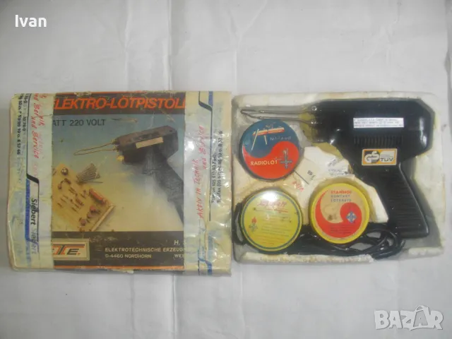 ЗА ЧАСТИ ЗА РЕМОНТ НЕМСКИ ОРИГИНАЛЕН СТАРО КАЧЕСТВО 100W ИНДУКЦИОНЕН ТРАНСФОРМАТОРЕН ЕЛ. ПОЯЛНИК, снимка 3 - Поялници и запояване - 49325652