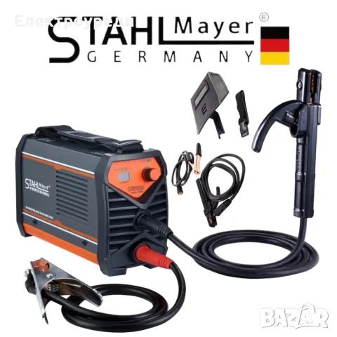 Инверторен Електрожен 400А STAHLMAYER с дисплей от 1 до 5ММ