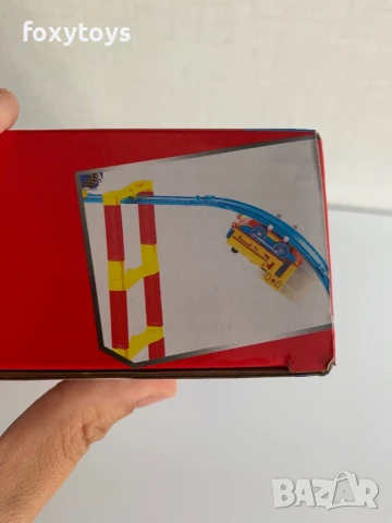 Локомотивче с 3D релсов път с лупинг, влак, релси, снимка 10 - Влакчета, самолети, хеликоптери - 51246813