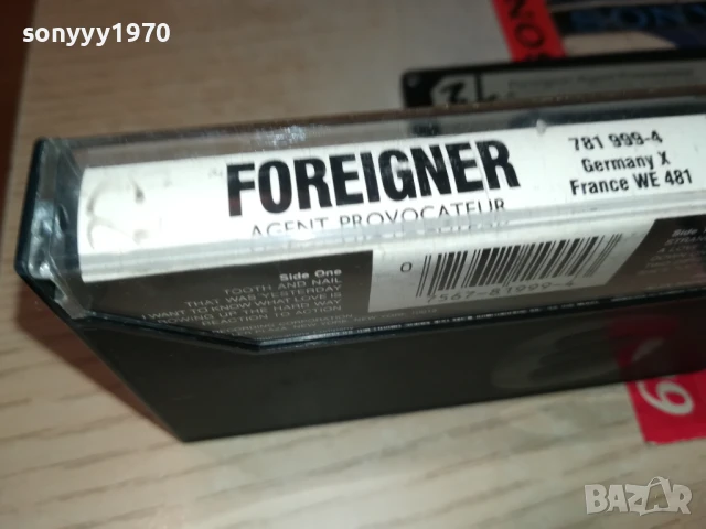 FOREIGNER-ORIGINAL TAPE 1508251854, снимка 2 - Аудио касети - 51378638