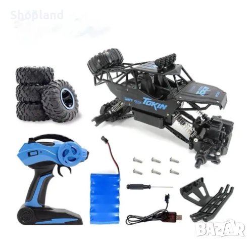 Висококачествен Monster Truck RC автомобил, снимка 3 - Коли, камиони, мотори, писти - 43422071