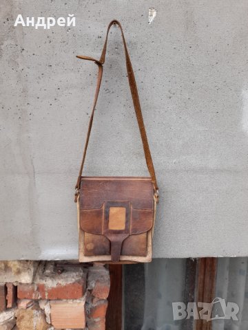 Стара кожена чанта #8