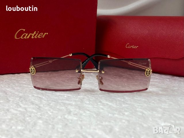 Cartier 2023 слънчеви очила унисекс дамски мъжки очила, снимка 5 - Слънчеви и диоптрични очила - 38999516