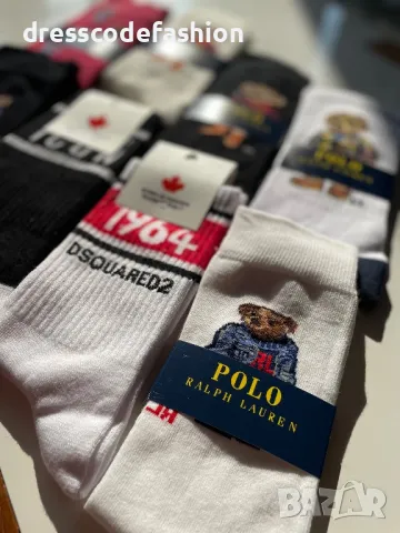 Чорапи с мече Polo Ralph Lauren , снимка 6 - Мъжки чорапи - 48783238