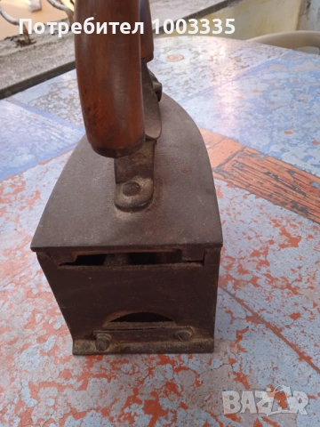 Ютия на жар с лъвска глава , снимка 4 - Антикварни и старинни предмети - 53133346