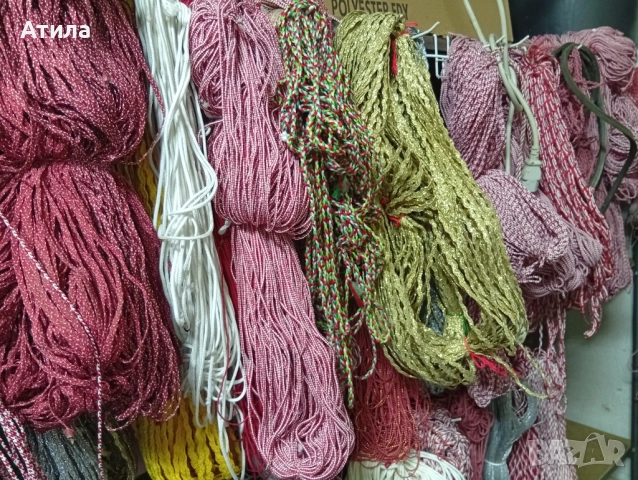 прежда букле и лен и памук 10 лв за кг , снимка 16 - Други спортове - 16751960