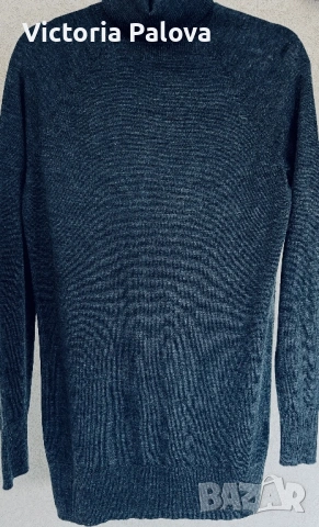 Луксозно поло унисекс GAP 100% Extra Fine Merino Wool като коприна, снимка 2 - Блузи с дълъг ръкав и пуловери - 53567119