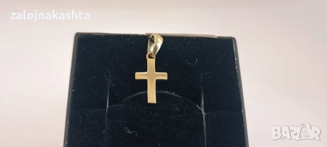 Нов Златен кръст-0,60гр/14кр, снимка 2 - Колиета, медальони, синджири - 53258793