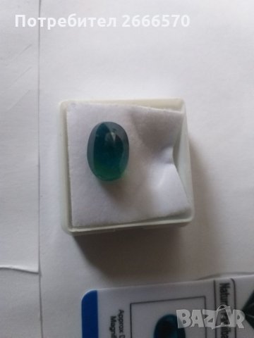 Натурален сертифициран париба турмалин не третиран диамант рубин сапфир, снимка 7 - Антикварни и старинни предмети - 35358681