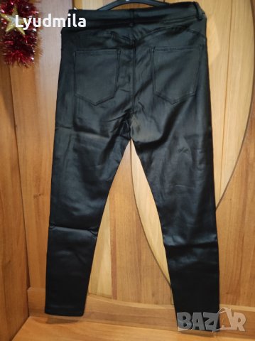 Продавам страхотен панталон имитация на кожа., снимка 6 - Панталони - 39098066