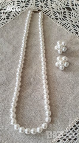 Нежен сет с перли