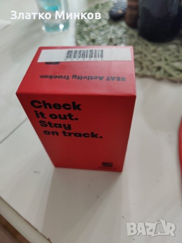 Fitness tracker Seat нов в кутия Фитнес Гривна Сеат, снимка 3 - Гривна - 44131337