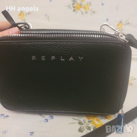 Replay черна чисто нова чанта, снимка 7 - Чанти - 52144494