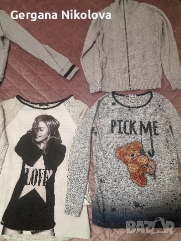 Дамски туники, дънки, жилетки, панталон , снимка 8 - Блузи с дълъг ръкав и пуловери - 27421410