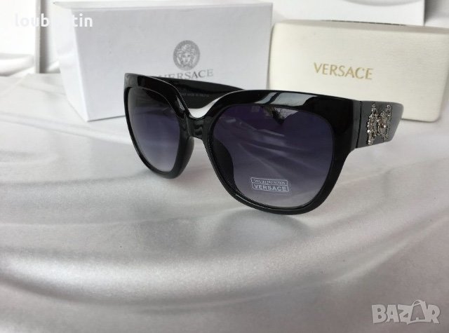 Versace 2018 дамски слънчеви очила С ЛОГО UV 400, снимка 2 - Слънчеви и диоптрични очила - 28255393