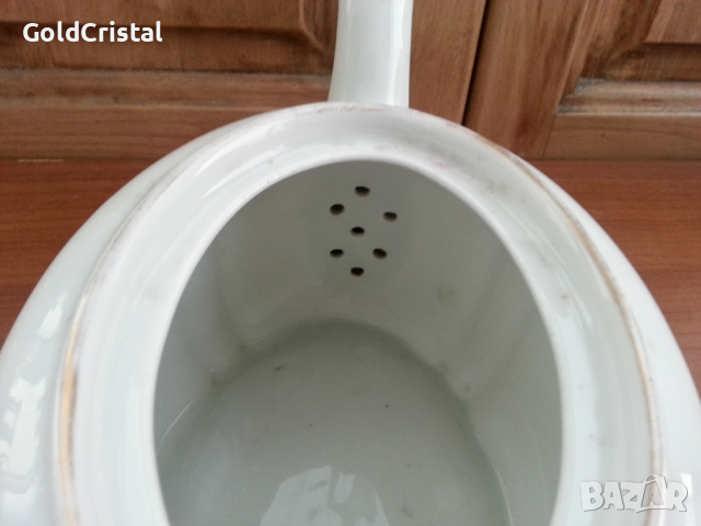  Порцеланов чайник Чехословакия, снимка 8 - Антикварни и старинни предмети - 36471453