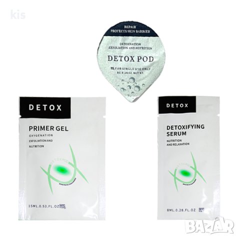 Козметичен комплект Detox Pod за лице, предназначен за уред Oxigeneo+