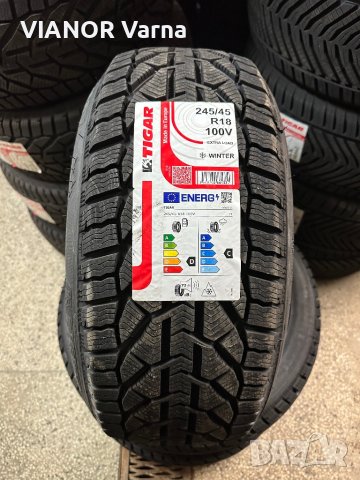 Нови зимни Гуми 245/45R18 100V XL Tigar Snow Winter, снимка 1