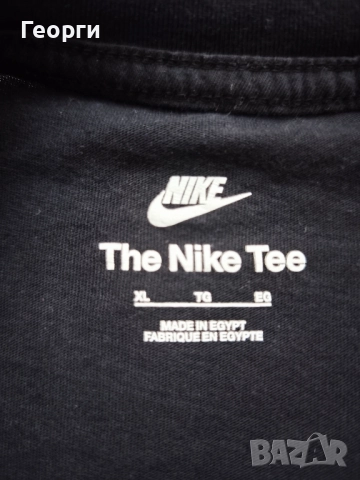 NIKE-Мъжка тениска Icon Futura, снимка 2 - Тениски - 52089911