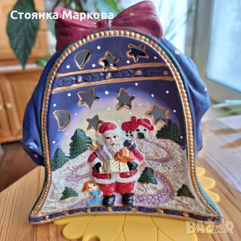 Коледен свещник-камбана