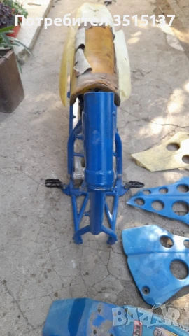 Husaberg 600 рамка Хусаберг рама кросов мотор проект , снимка 5 - Мотоциклети и мототехника - 51153201