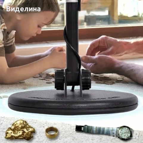 Водоустойчив металотърсач за злато, сребро, монети и съкровища K-1374, снимка 5 - Друга електроника - 53590421