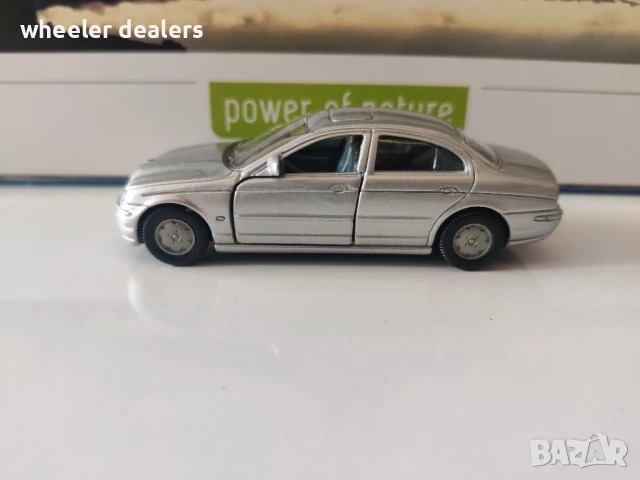 Метална количка Jaguar S 4.0 V8 Siku мащаб 1:55, снимка 2 - Колекции - 50842844