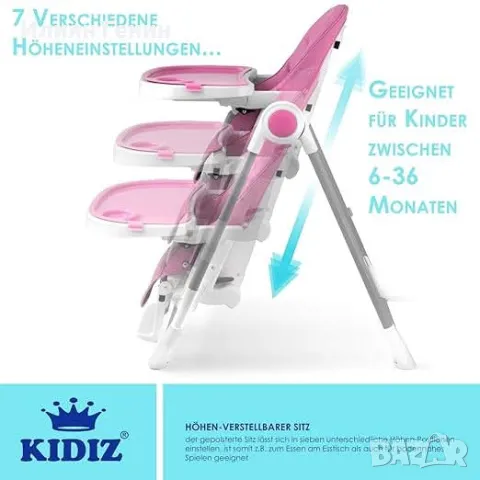 Столче за хранене 3 в 1, снимка 4 - Столчета за хранене - 48216889