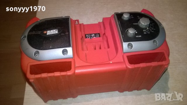 black & decker строително радио-внос швеицария, снимка 4 - Радиокасетофони, транзистори - 26438591