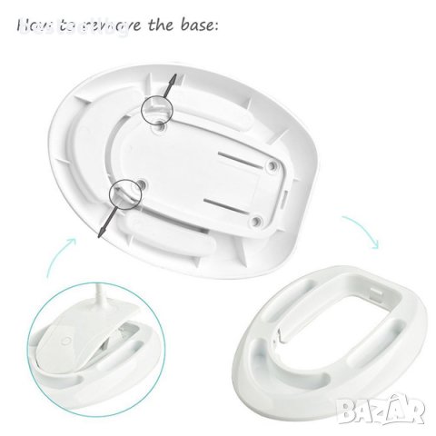 Настолна увеличителна лупа стойка LED осветление за четене шиене на гоблени бродиране козметик бюро, снимка 10 - Други инструменти - 24213607