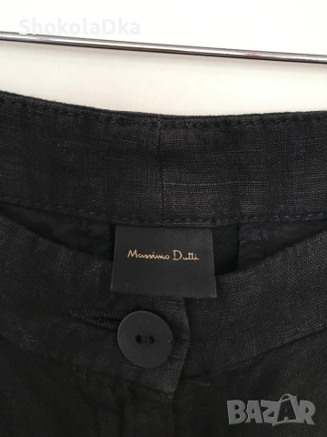 Панталонки Massimo Dutti 100 % лен XS/S, снимка 2 - Къси панталони и бермуди - 51569314