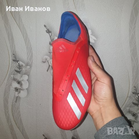 бутонки ADIDAS X 18.2 FG номер 41-42, снимка 6 - Футбол - 34097115