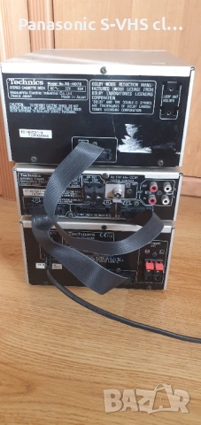 Аудио система Technics касетен дек,тунер и усилвател, снимка 7 - Аудиосистеми - 53485828