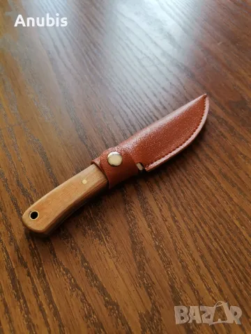 ножове от цяло пърче метал с кожени калъфи , снимка 7 - Ножове - 47814466