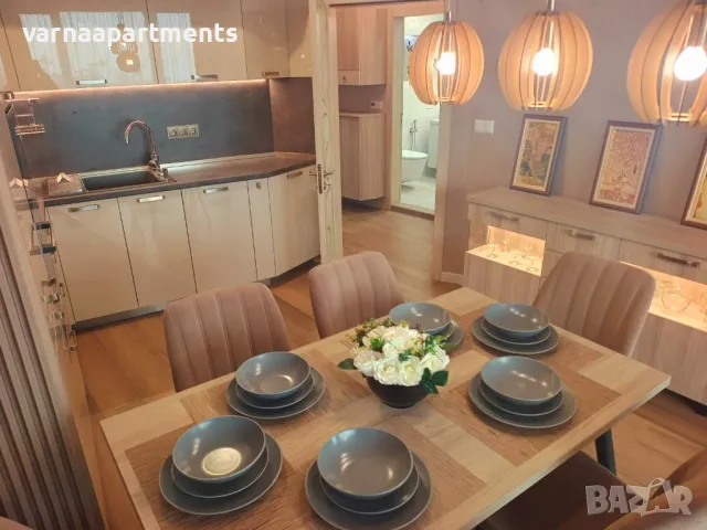 Луксозен двустаен апартамент Лунна светлина в Чайка до Морската градина, снимка 2 - Квартири, нощувки - 50186273