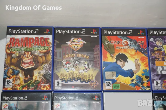 Игри за PS2 Rampage/Animaniacs/Nicktoons/Top Trumps/Zone Of The Enders/Oni/Garfield2/Jackie Chan , снимка 2 - Игри за PlayStation - 46717101