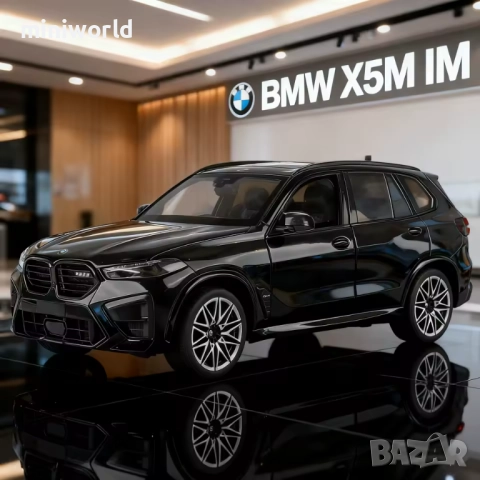 BMW X5M iM SUV 2025 - мащаб 1:18 на PAUDI моделът е нов в кутия