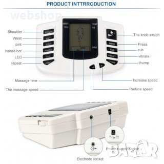 Акупунктурен пулсов масажор , Уред  за електротерапия на цялото тяло, снимка 2 - Масажори - 43111814