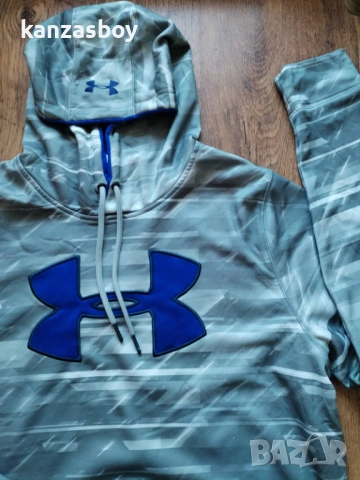 Under Armour Men's Armour Fleece - мъжки суичър L, снимка 2 - Спортни дрехи, екипи - 53036414