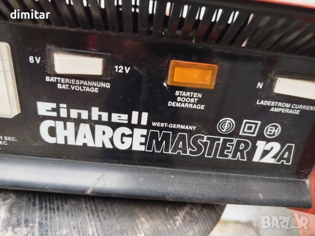 Зарядно устройство за акумулатор EINHELL CHARGE MASTER 12 A, снимка 3 - Аксесоари и консумативи - 53462718