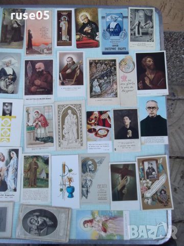 Лот от 53 броя стари църковни картички, снимка 4 - Други ценни предмети - 27886915
