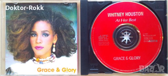 Whitney Houston – At Her Best. Grace & Glory (1993, CD), снимка 3 - CD дискове - 38420651