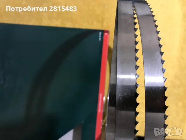 Лента за банциг METABO A2 BAS 317/318, 2240х15х0.5 мм / A6, снимка 3 - Резервни части за машини - 49398288