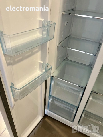 хладилник с фризер Side by Side Haier HRF-521DS6, снимка 6 - Хладилници - 53467550