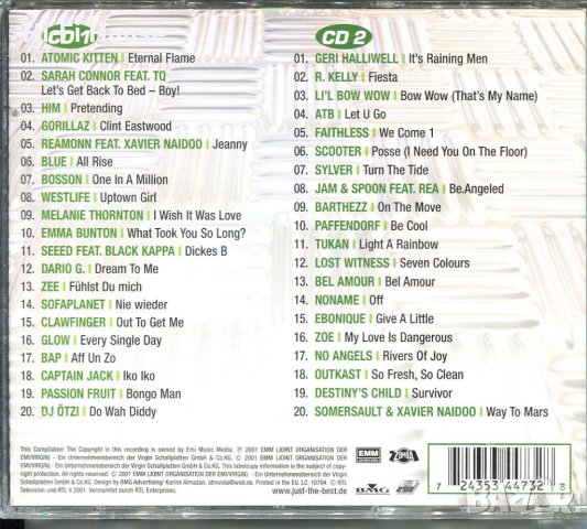 Just The Best-3-2001-2 cd, снимка 2 - CD дискове - 35541618