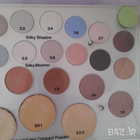 Продавам голям комплект тестери Seventeen-пудри, ружове, сенки, снимка 3 - Декоративна козметика - 39897036